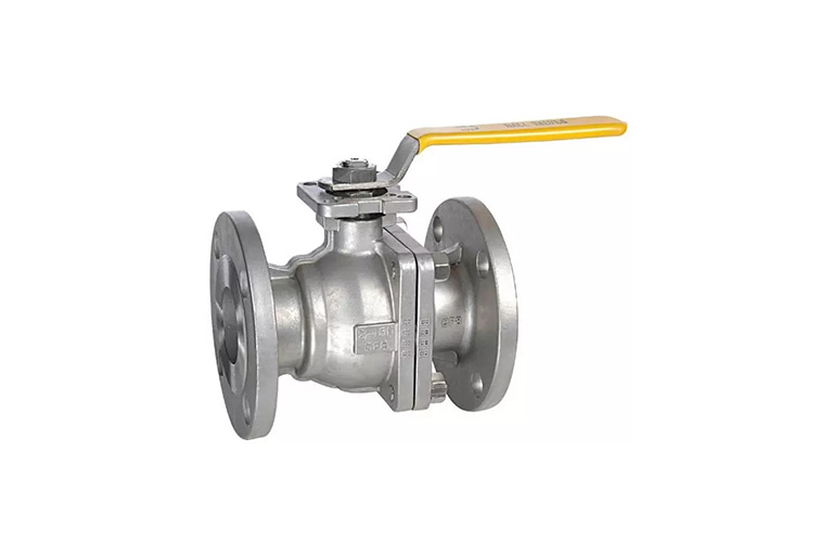 Van bi mặt bích inox